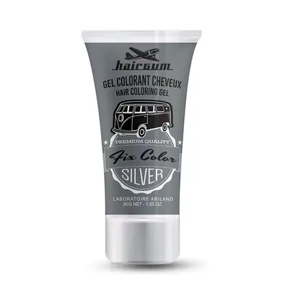 Vopsea păr, Hairgum, argintiu, 30ml Preferatul clienților