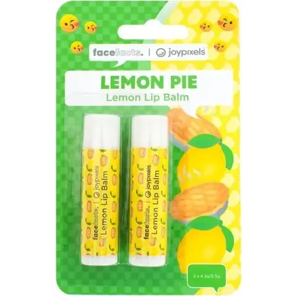 Cel mai bun preț Balsam de buze, Face Facts, lemon pie, 2 x 4.25g
