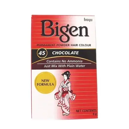 Plată sigură Vopsea de păr pudră, Bigen, ciocolatiu, 45g