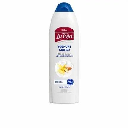 Premium Gel de duș, La Toja, iaurt grecesc, 550ml