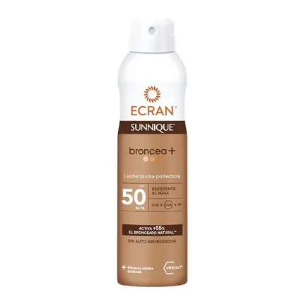 Preț promoțional Sunscreen Ecran Broncea+ Mist Protect SPF50, 250ml