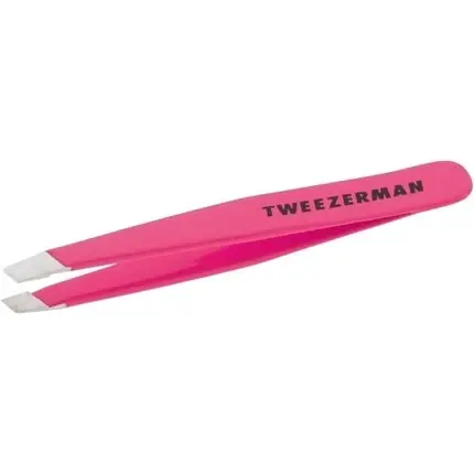 Pensetă Tweezerman Mini, neon roz Preț mic