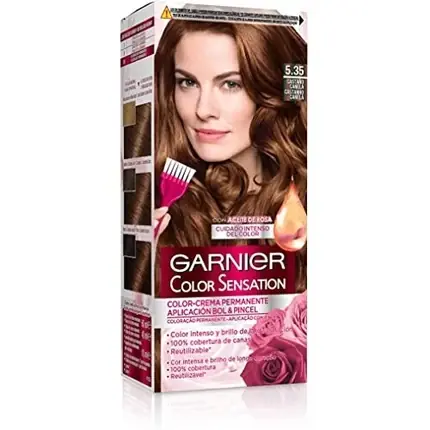 Super ofertă Vopsea de păr, Garnier, Color Sensation, Chestnut Cinnamon