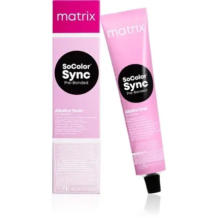 Vopsea păr Matrix SoColor Sync Pre-Bonded, Blond Mediu Mocha, 90ml Mai ieftin
