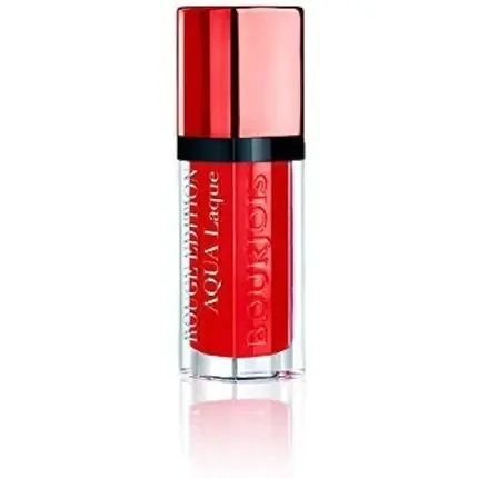 Ruj lichid, Bourjois, Rouge Edition Aqua Laque, roșu Ieftin