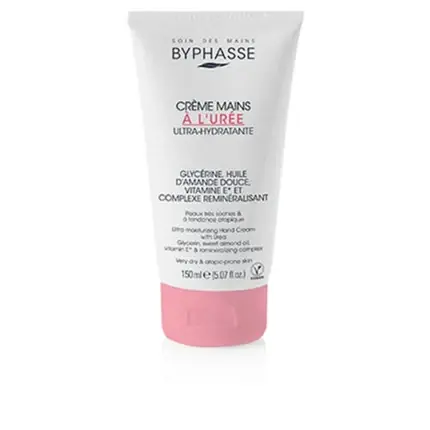 Cremă de mâini Byphasse, ultra-hidratantă, 150ml Plată securizată