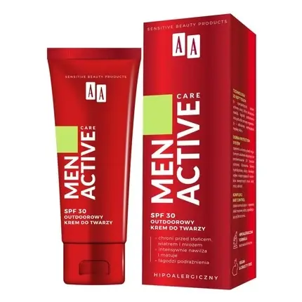 Nu rata Cremă solară, AA, Men Active Care, SPF 30, 50 ml