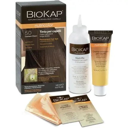 Calitate înaltă Vopsea de păr, Bios Line Biokap Nutric, castaniu nou