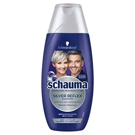 Calitate înaltă Șampon Schauma Silver Reflex, anti-îngălbenire, 250ml