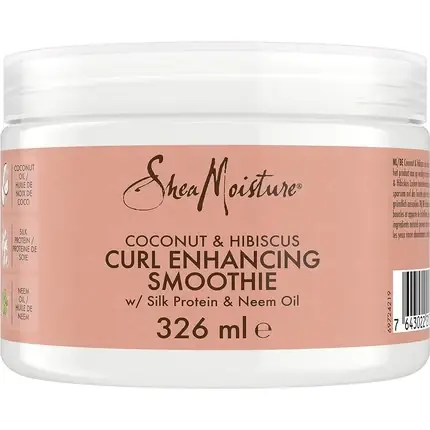 Preferatul clienților Crema pentru bucle, Shea Moisture, Coconut & Hibiscus, 326ml