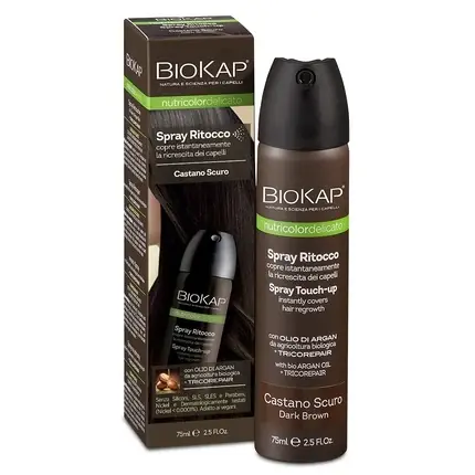 Spray retușare rădăcini, Bios Line BioKap, 75ml, maro închis Cumpără acum