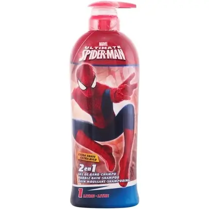 Gel de duş şi şampon Spiderman, 2în1, 1000ml Cel mai vândut