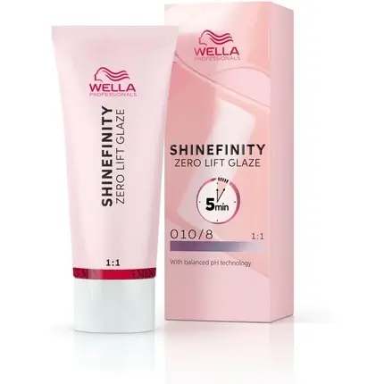 Cumpără online Vopsea de păr, Wella, Shinefinity 010/8, Blond Perlat