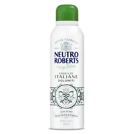 Expediere rapidă Deodorant spray Neutro Roberts Dolomiti, 200ml, mosc alb