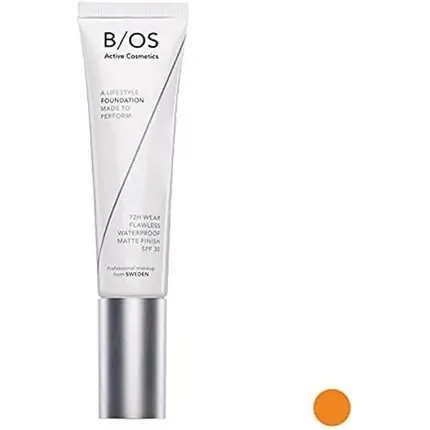 Retur ușor Fond de ten, Base Of Sweden, The Base, nuanta auriu 35ml