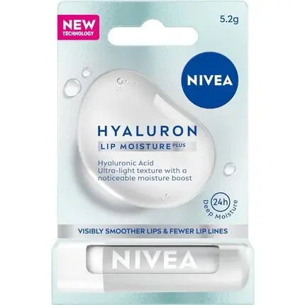 Reducere specială Balsam de buze, Nivea, Hyaluron Moisture Plus, 5.2g