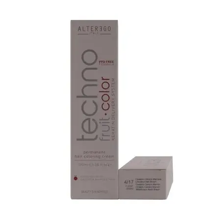 Plată securizată Vopsea de păr AlterEgo Chestnut Ash Brown 100ml