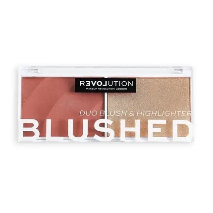 Blush si Iluminator, Makeup Revolution, Relove Blushed Duo, Kindness Cumpărături sigure