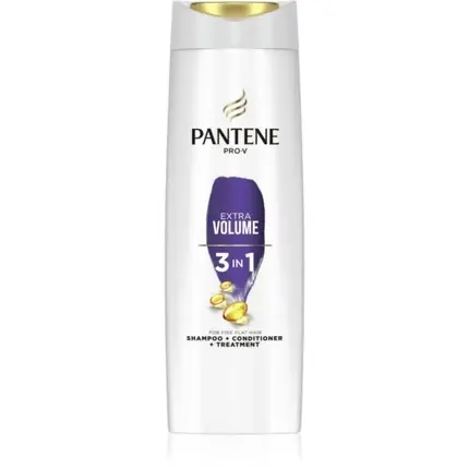Șampon și balsam 3 în 1, Pantene Extra Volume, 360 ml Preferatul clienților