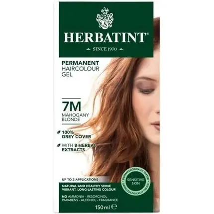Vopsea de păr, Herbatint, 7M Mahogany Blonde Reducere extra