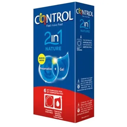 Nu rata Prezervative, Control, Duo Nature, 6 bucăți
