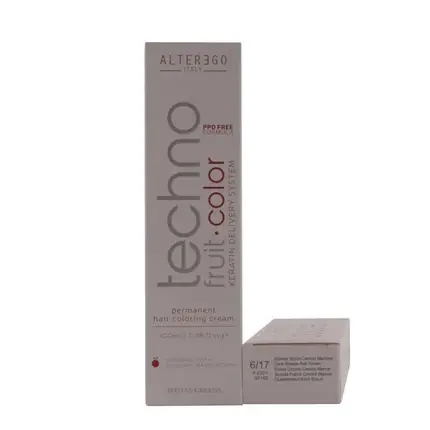 Preț promoțional Vopsea de păr Alterego Techno Fruit, Dark Blonde Ash Brown, 100 ml