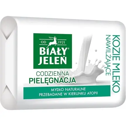 Cumpără online Săpun solid, Bialy Jelen, extract de lapte de capră, 100g