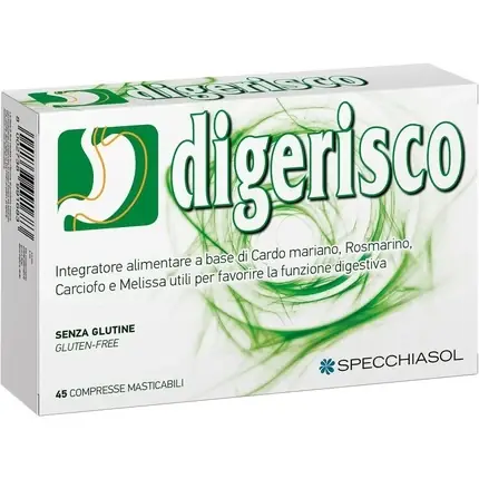 Supliment digestiv, Specchiasol, Digerisco, 45 capsule Reduceri