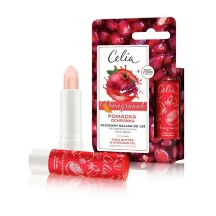 Reducere de preț Balsam de buze, Celia, ulei de rodie
