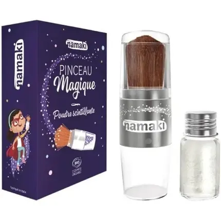 Noutate Perie baie, Namaki, Magic Brush, argintiu