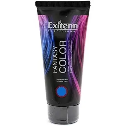 Vopsea de păr, Exitenn Fantasy Color, albastru închis, 100ml Reducere extra