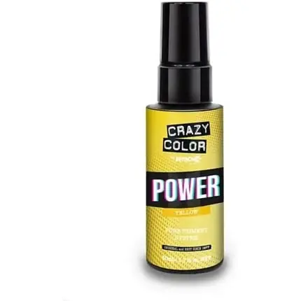 Cumpărături sigure Vopsea de păr, Crazy Color, pigment galben, 50ml
