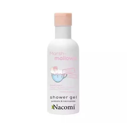 Lichidare de stoc Gel de duș, Nacomi, marshmallow, 300ml