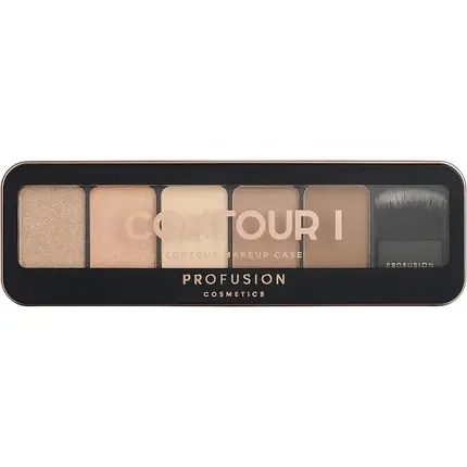 Set machiaj, Profusion Cosmetics, Pro Makeup Case, Light Medium Lichidare de stoc