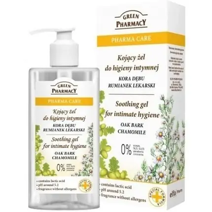 Cumpără online Lotiune Intima, Green Pharmacy, Musetel si Scoarta Stejar, 300ml