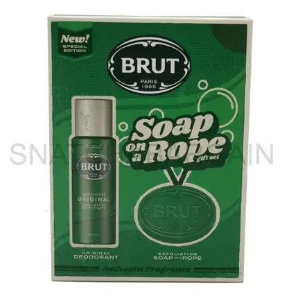 Reducere extra Set cadou săpunărie și deodorant Brut bărbați, special
