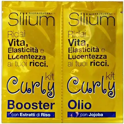 Discount Tratament păr creț Silium cu jojoba și orez, 2 plicuri, 12ml