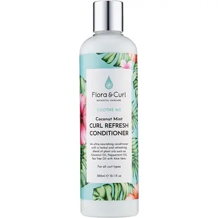 Cumpără acum Balsam păr Flora & Curl, Coconut Mint, 300ml