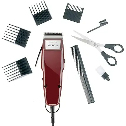 Reducere specială Aparat tuns, Moser, Professional 1400, roșu