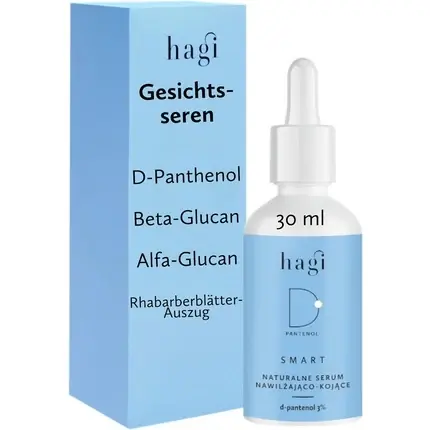 Ser Hidratant Hagi Smart, D-Panthenol, 30ml, albastru Ofertă specială