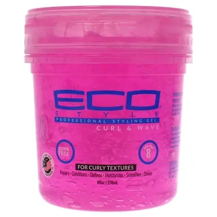 Gel păr Ecoco Curl & Wave Roz, 236 ml Cumpără online