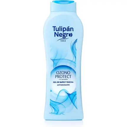 Discount Gel de duș Tulipan Negro Ozone Protect, albastru, 720ml