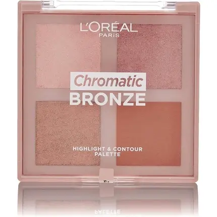 Paleta Contur L‘Oréal Chromatic Bronze 01 Universal 4 nuanțe Plată securizată