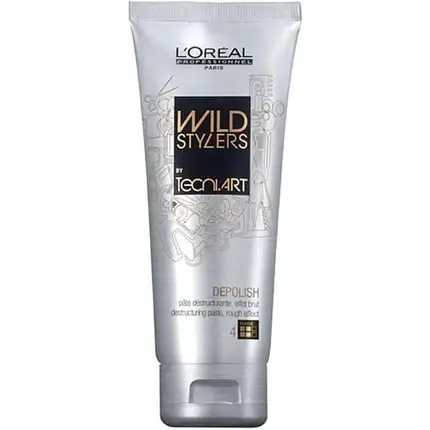 Expediere rapidă Pastă Modelatoare, L‘Oréal Professionnel, Depolish, 100ml, argintiu