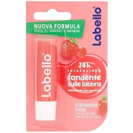 Noutate Balsam de buze, Labello, Strawberry Shine, roșu