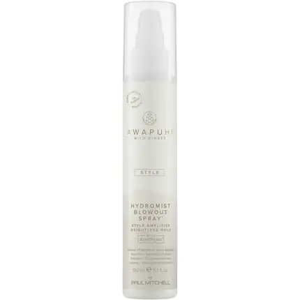 Spray păr Awapuhi Wild Ginger, Hydromist Blow-Out, 150ml, alb Lichidare de stoc