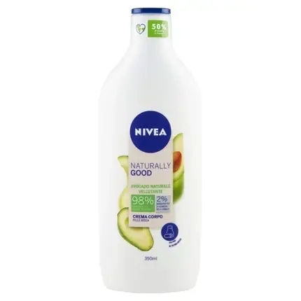 Ofertă specială Lotiune corp, Nivea, Naturally Good Avocado, 350 ml