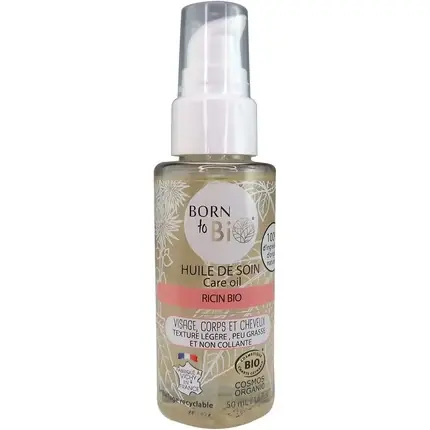 Vezi acum Ulei de Ricin, Born To Bio, 50ml, sticlă reciclabilă