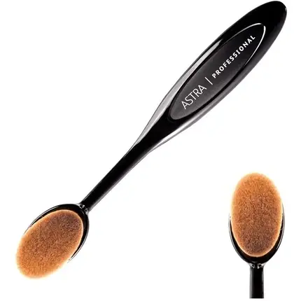 Pensula Machiaj, Astra Makeup, Professional, negru Ieftin