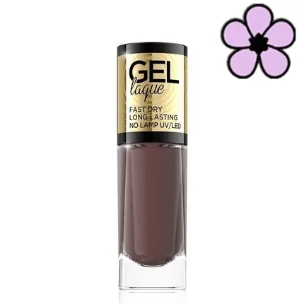Lac de unghii, Eveline, Gel Laque 7 Days, maro, 8ml Mai ieftin